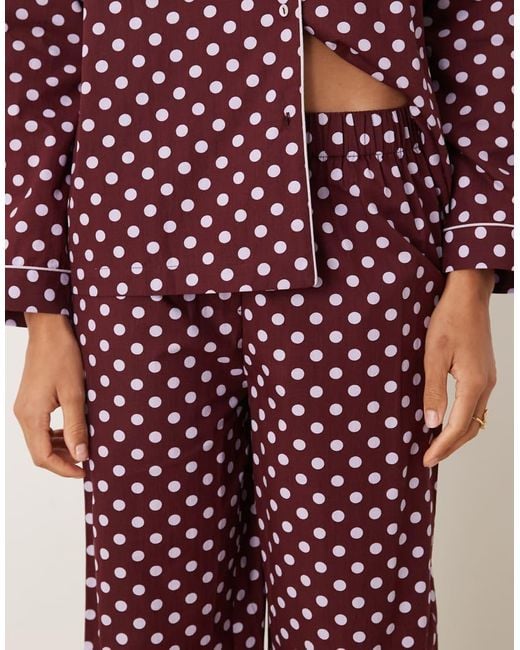 ASOS Red Pajama Set