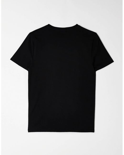 T-shirt ras ASOS pour homme en coloris Black