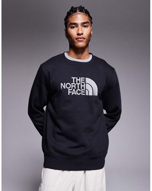 The North Face Blue Drew Peak Sweatshirt for men
