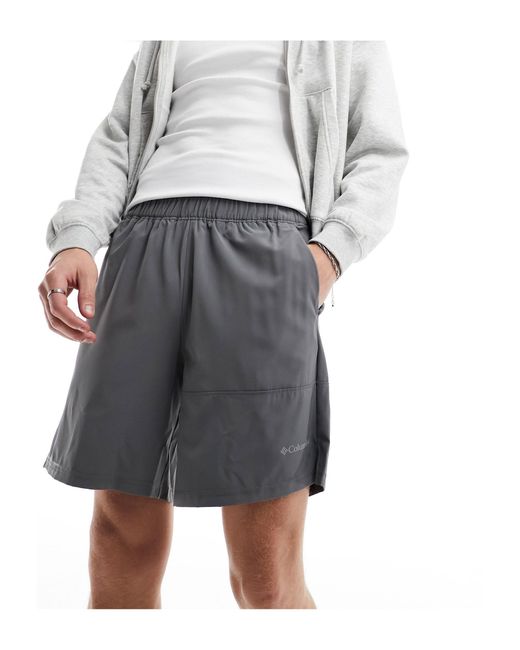 Hike - pantaloncini colorblock grigi di Columbia in Gray da Uomo