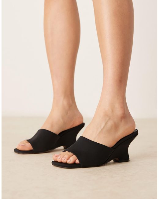 ASOS Black – trifle – mules