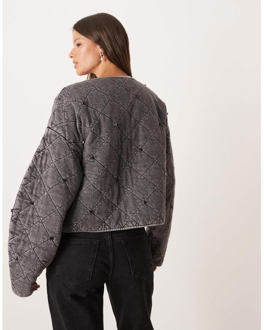 ASOS Gray – steppjacke