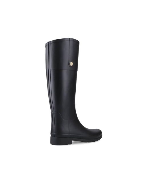Hunter Black Refined Riding Boot