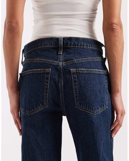 Gap Blue Relaxed Straight Jean