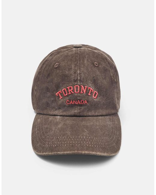Pull&Bear Gray Toronto-cap