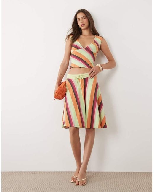 Motel Red Emberly Plunge Top