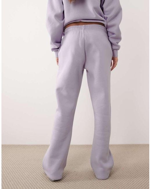 Gina Tricot Purple Co-ord Loose Fit Straight Leg joggers