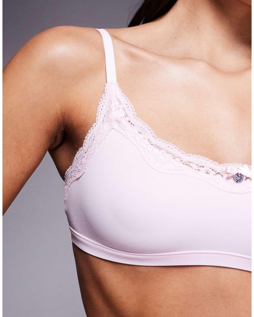 Boux Avenue White Elevated Essentials Soft Bralette