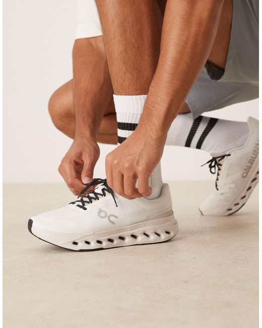 On Shoes On – cloudsurfer next – lauf-sneaker in Natural für Herren