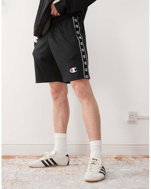 Champion Black Bermuda Shorts for men