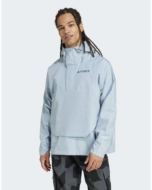 Adidas Terrex – xploric 2.5l climaproof – anorak in Blue für Herren