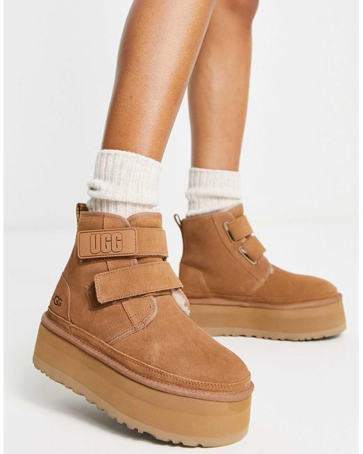 Ugg Brown Neumel Platform Boots