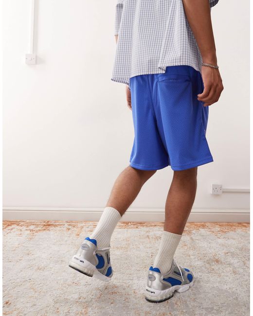 Obey Blue Easy Cosmic Dreams Mesh Short for men