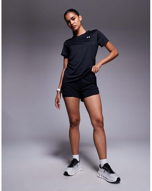 Under Armour Blue – vanish – 2-in-1-shorts