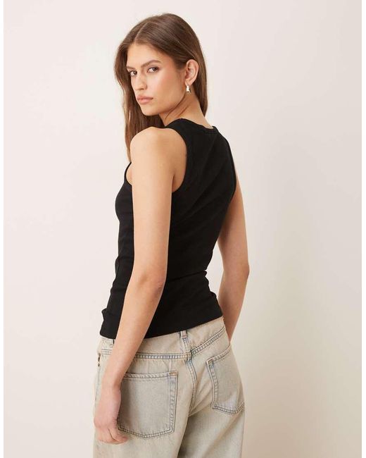 JJXX Black Frida Ribbed Vest Two Pack