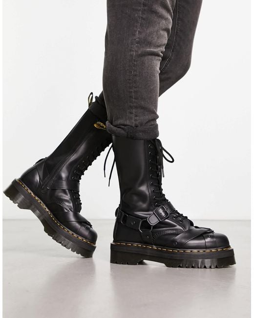 Dr martens tall lace up boot online
