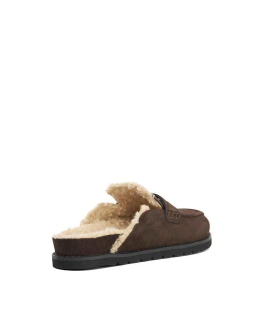 Dune Brown Goldy Mules