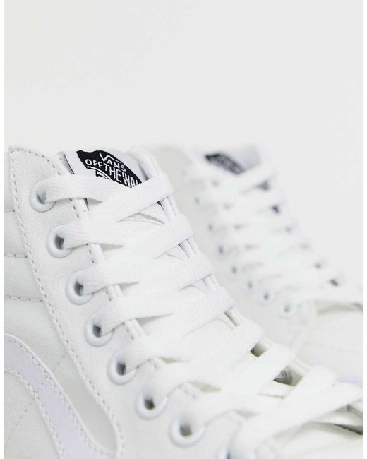 Vans Blue Sk8-Hi Trainers for men