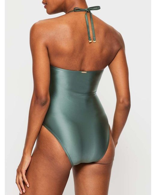 KBX Blue Swim Solid Collections Swimsuit