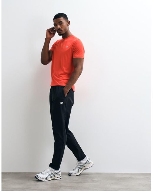 New Balance Red Rc Essential T-Shirt for men