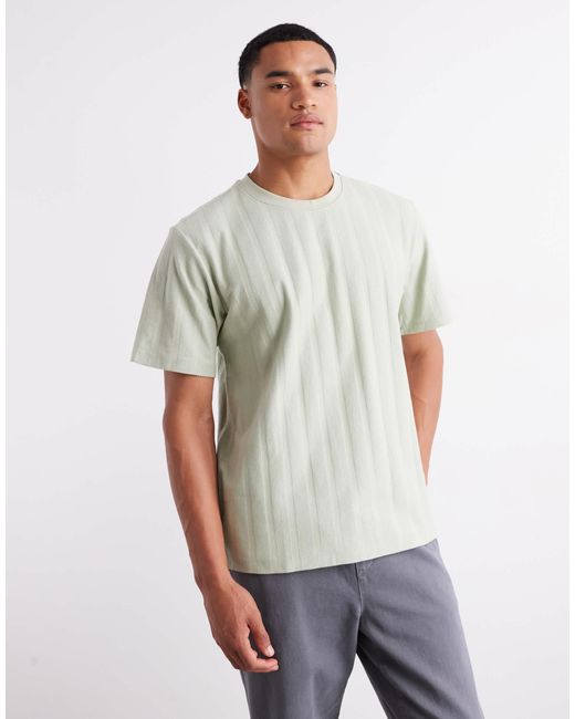 JJ Rebel – oversize-t-shirt in White für Herren
