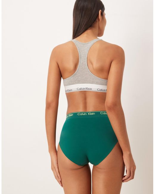 Calvin Klein Green Shapewear High Waisted Brief