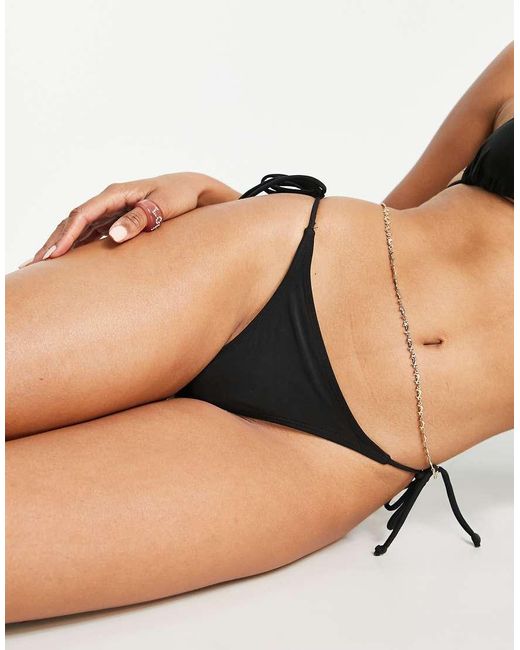 Brave Soul Black Brazilian Bikini Bottoms