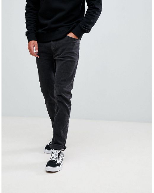 Bershka Denim Slim Fit Jeans in Black for Men | Lyst Canada