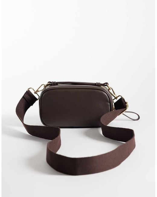 ASOS Brown Crossbody Camera Bag