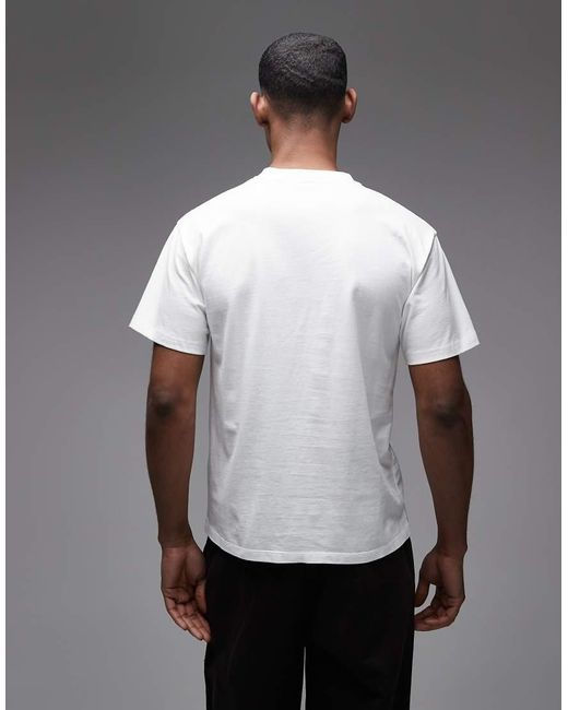 No Problemo Gray 100% Cotton T-shirt With Spiral Front Graphic for men