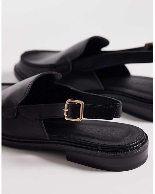 SEQWL White Sling Back Loafer