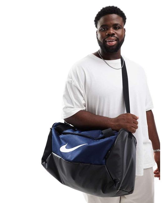 Nike Blue Small Duffel Bag for men