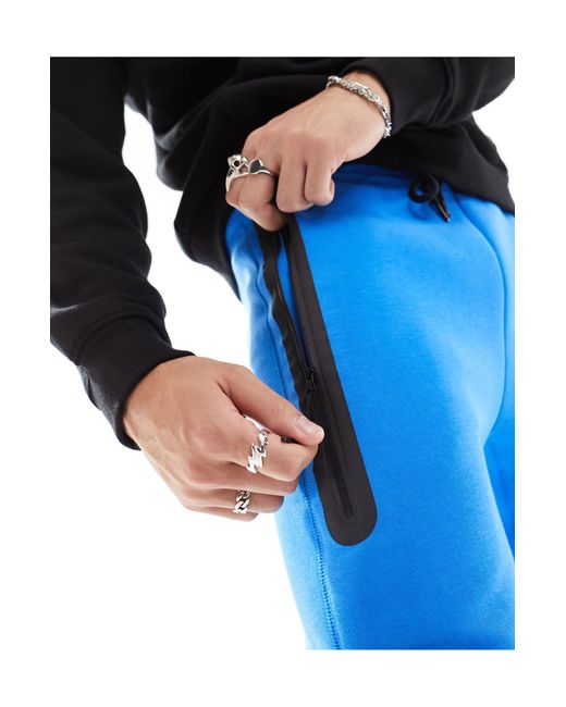 Nike – jogginghose aus tech-fleece in Blue für Herren