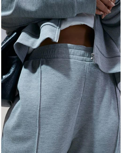 ASOS Gray Asos Design Curve Waffle Pants