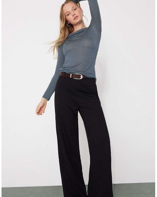 Tezenis Blue Lightweight Boat Neck Top