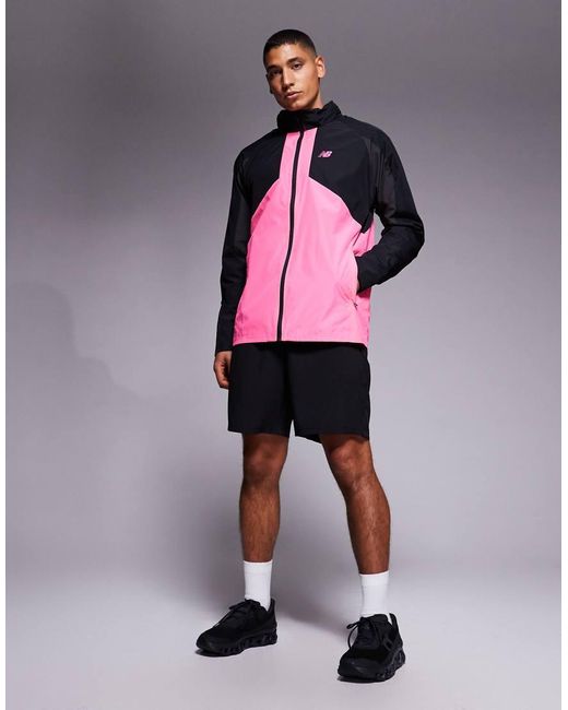 New Balance Pink Active Jacket for men