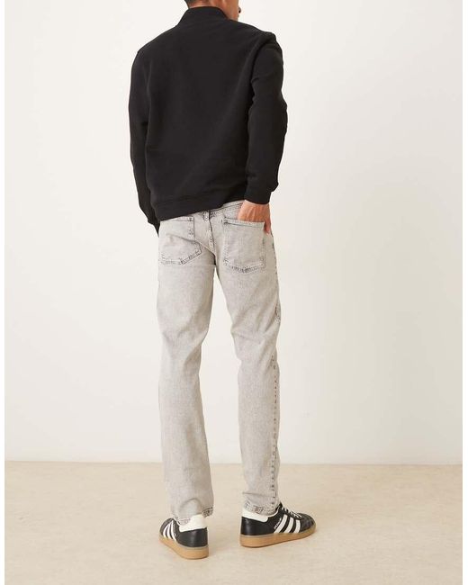 ASOS Gray Slim Fit Comfort Stretch Jeans for men