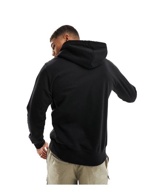 The North Face Black Heritage Patch Hoodie for men