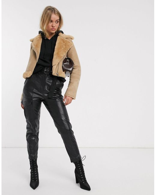 short aviator jacket