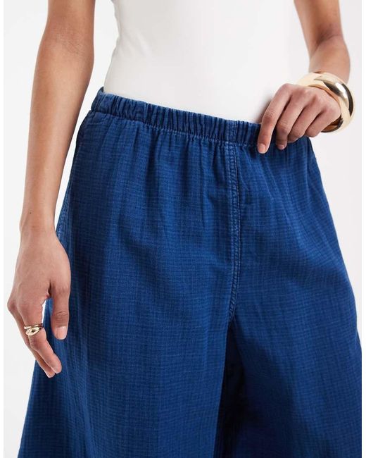 ASOS Blue Soft Denim Balloon Jeans