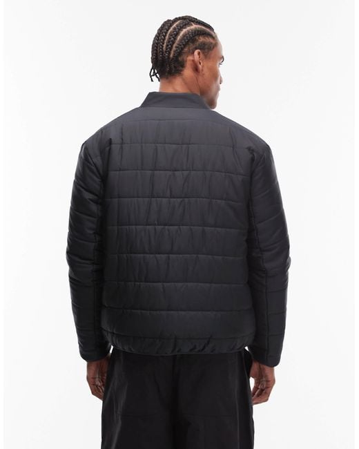 ASOS Black Peakmaxtm Liner Jacket for men