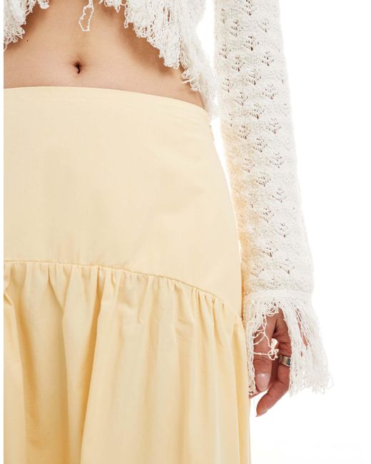 ASOS Natural – maxirock