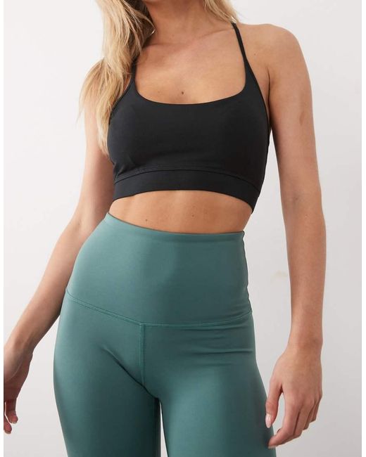 4505 Blue Petite Icon Active Booty Sculpt High Waist Gym leggings With Inner Pocket