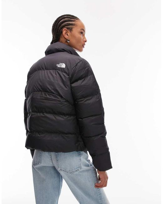 The North Face Gray Saikuru Logo Puffer Jacket