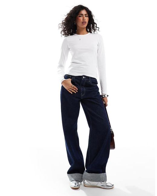 JJXX White Gigi Long Sleeve T-shirt