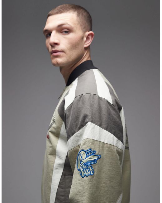 Veste Prohibited pour homme en coloris Gray