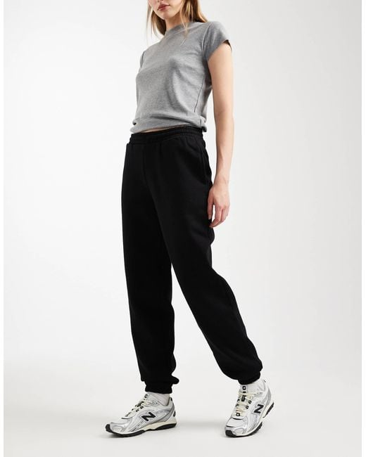 ASOS Black Ultimate Cuffed Brushback Sweater