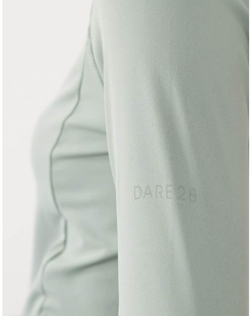 Dare 2b Green Quick-Dry Stretchy Refresh Full Zip Stretch Midlayer