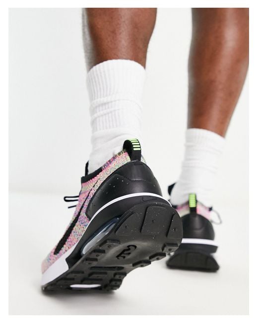 Nike – air max flyknit racer – bunte sneaker in Grün für Herren | Lyst DE