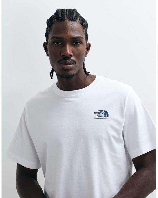 The North Face White Og Store Graphic T-shirt for men